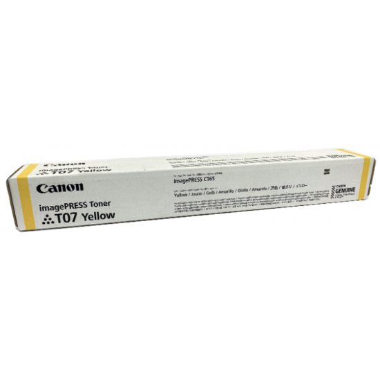 TONER CANON T07 JAUNE