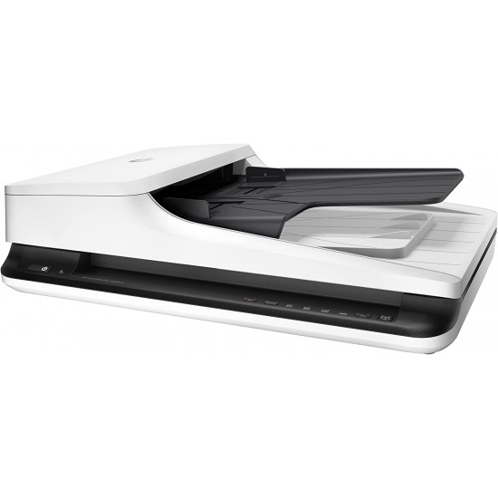 HP ScanJet Pro 2500 f1 Flatbed Scanner, 20 ppm, A4, USB, ADF - 50 papiers,