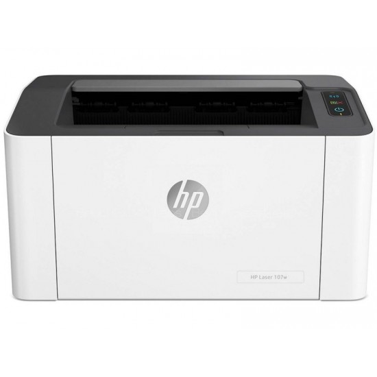 HP Laser 107w Printer, 20 ppm, A4, SF, Monochrome N/B