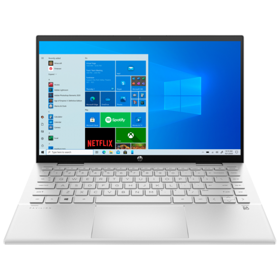 HP Pavilion x360 Core i7-1165G7, 8Go (2x4)Go, 512 Go RAM, 14'' FHD Touch screen, Windows 11 Home
