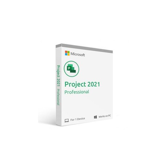 Microsoft® Project Professional 2021 Win All Languages Online Product Key License