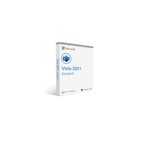 Microsoft® Visio® Standard 2021 Win All Languages Online Product Key License