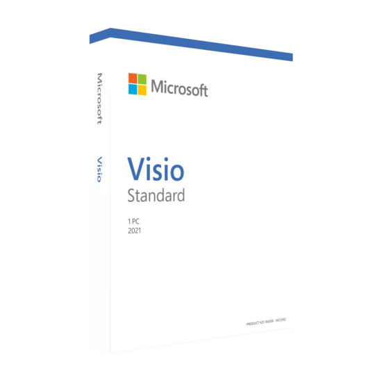 Microsoft® Visio® Standard 2021 Win All Languages Online Product Key License
