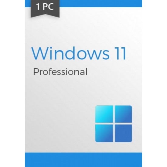 Microsoft® Windows Professional 11 64-bit All Languages Online Product Key License