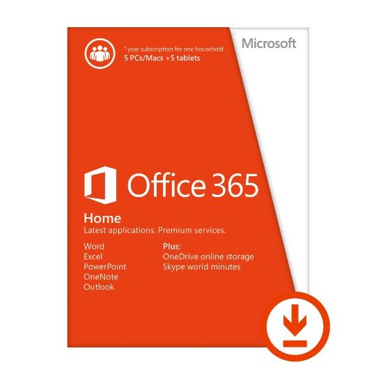 Microsoft® 365 Family 32-bit/x64 All Languages Sub Online Prod Key