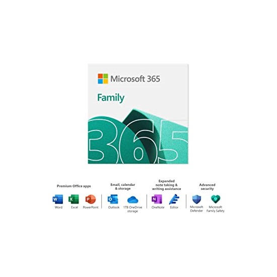 Microsoft® 365 Family 32-bit/x64 All Languages Sub Online Prod Key
