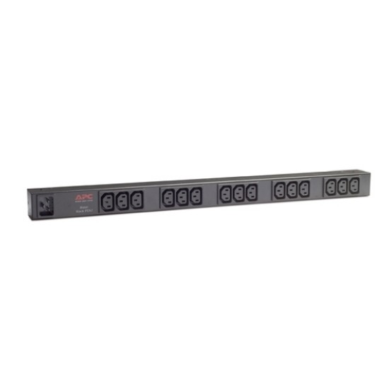 Rack PDU, Basic, Zero U, 16A, 208/230V, 15 x C13 IEC