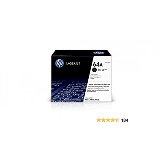 HP 64A Black Original LaserJet Toner Cartridge