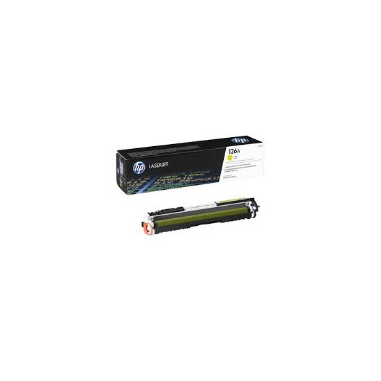 HP 126A Yellow Original LaserJet Toner Cartridge