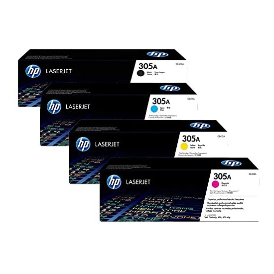HP 305A Black Original LaserJet Toner Cartridge