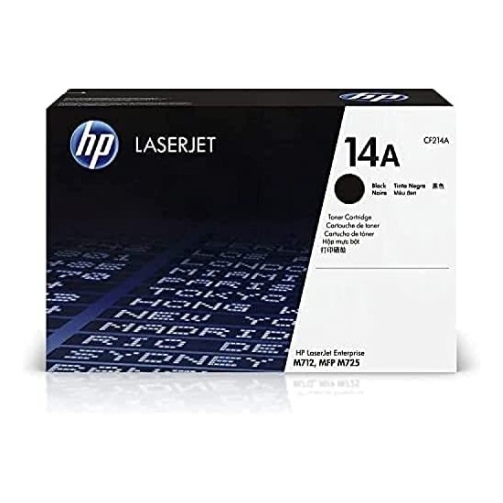 HP 14A Black Original LaserJet Toner Cartridge