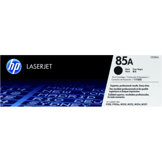 HP 85A Black Original LaserJet Toner Cartridge