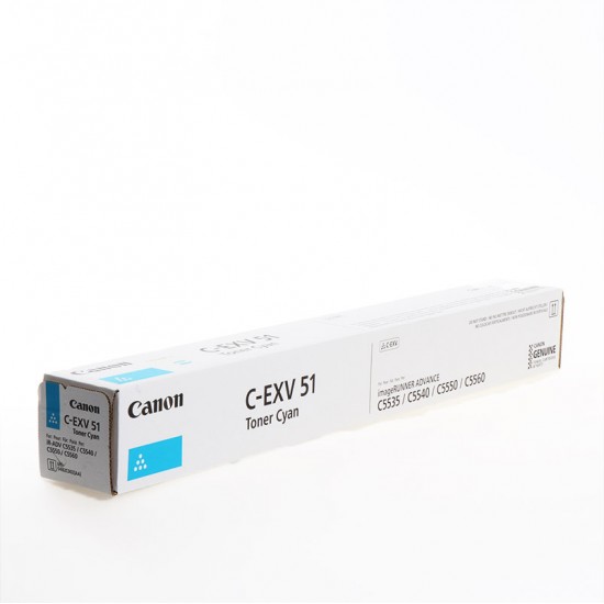 TONER CANON C-EXV51 CYAN