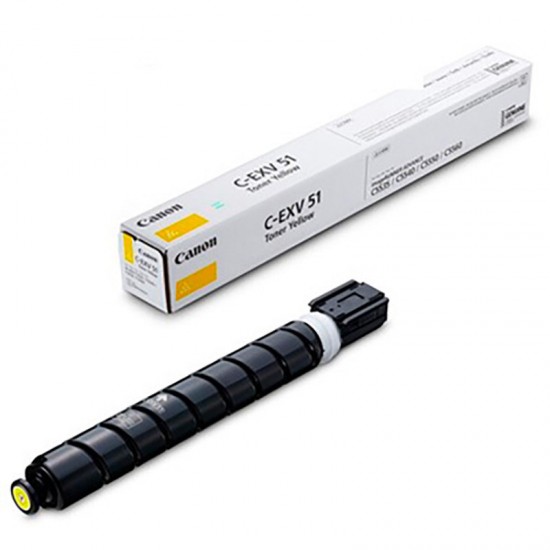 TONER CANON C-EXV51 JAUNE